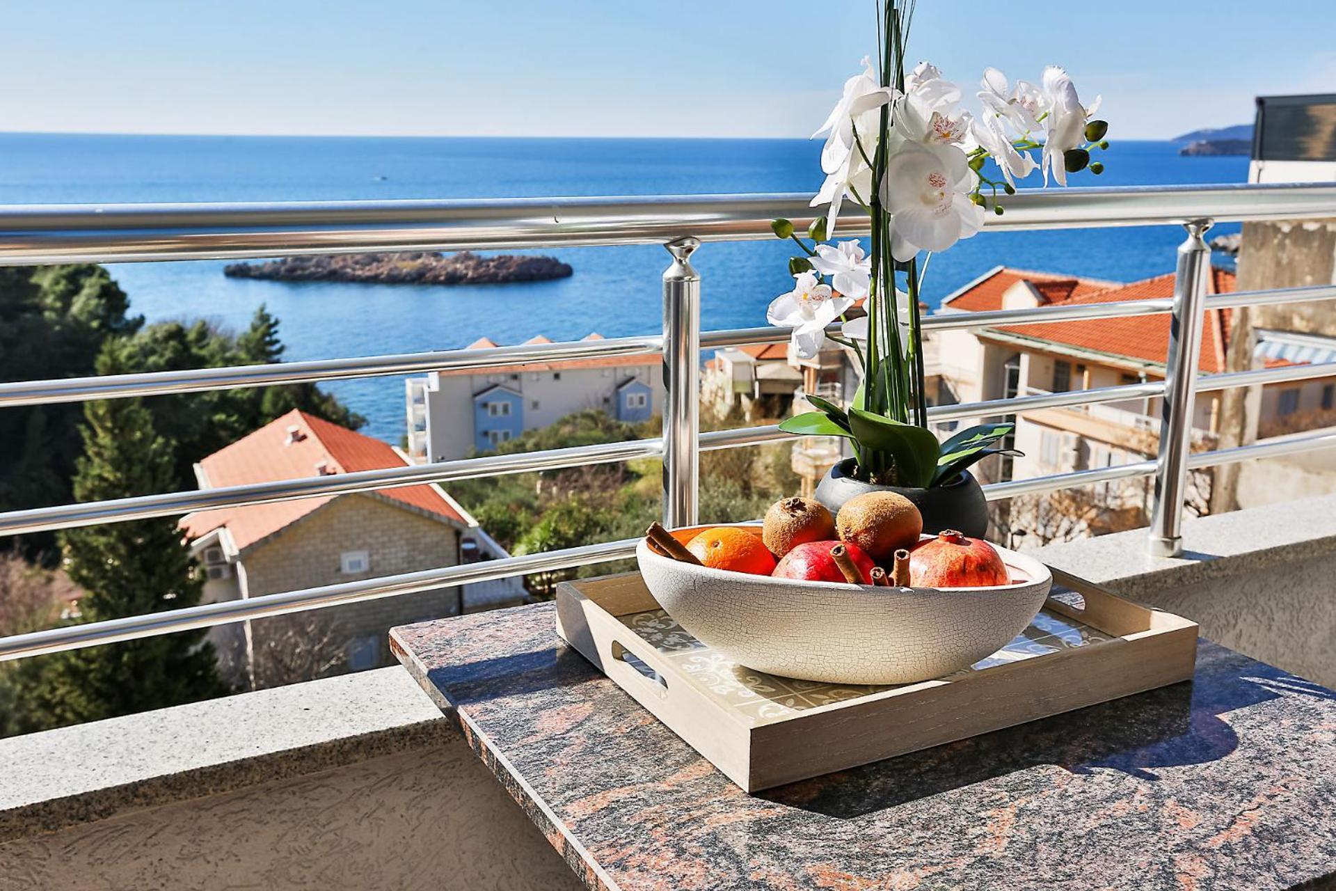 Villa Vanty Sveti Stefan Bagian luar foto